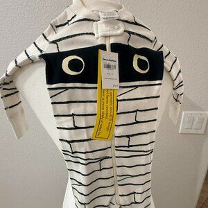Hanna Andersson NWT Organic Cotton ‘Mummy’ Zip Sleeper [Sz. 75/ 12-18 mo]